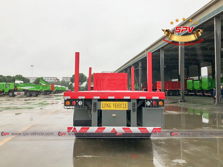 3 Alxes Semitrailer with Stakes - B 3 Alxes Semitrailer with Stakes - B